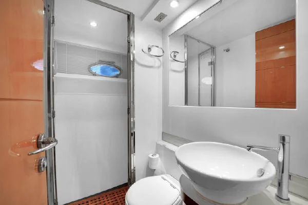 68ft Pershing Sky sleek design